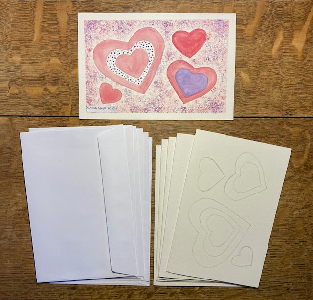 Valentine Ensemble Greeting Cards