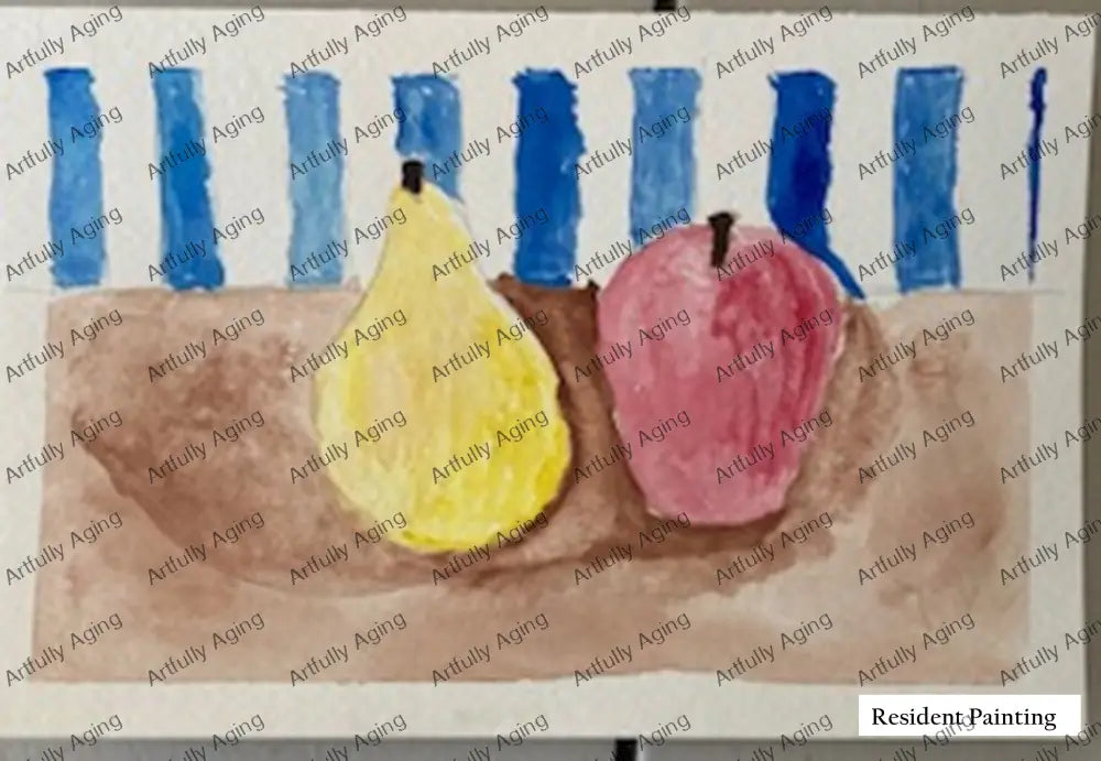 Apple/Pear Still Life