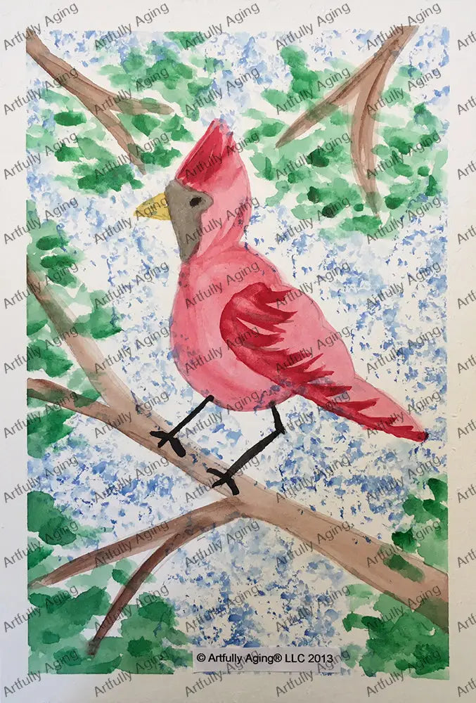 Cardinal on Branch