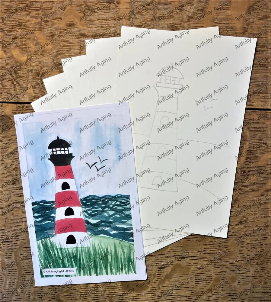 Lighthouse by the Sea