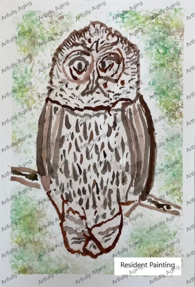 Owl on Branch