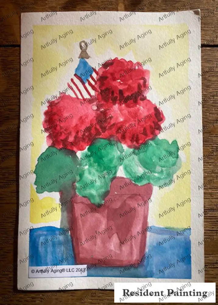 Patriotic Flowerpot
