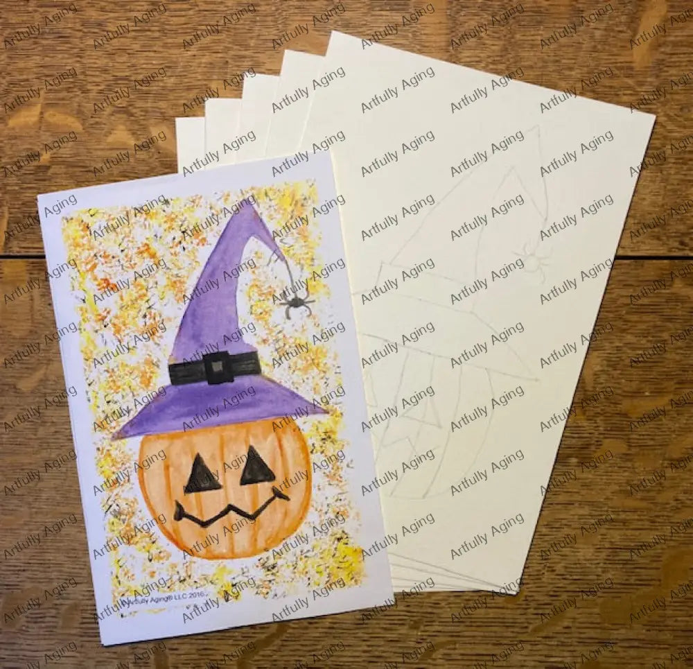 Pumpkin in Witch’s Hat