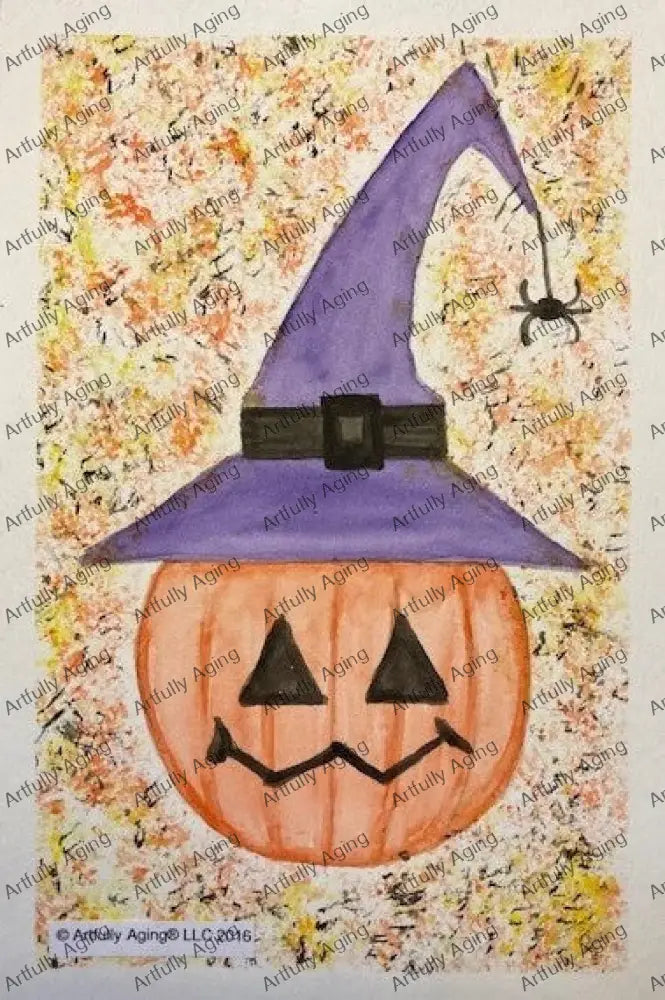 Pumpkin in Witch’s Hat