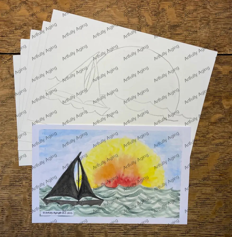 Sailboat on Waves