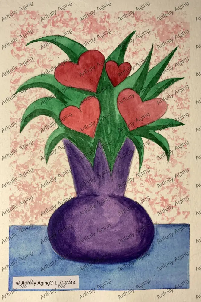 Vase of Hearts
